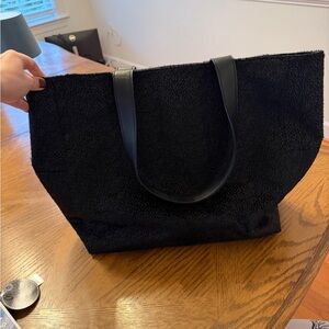 Calf Hair Work Tote